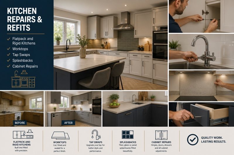 Kitchen Repairs & Refits in Chelmsford