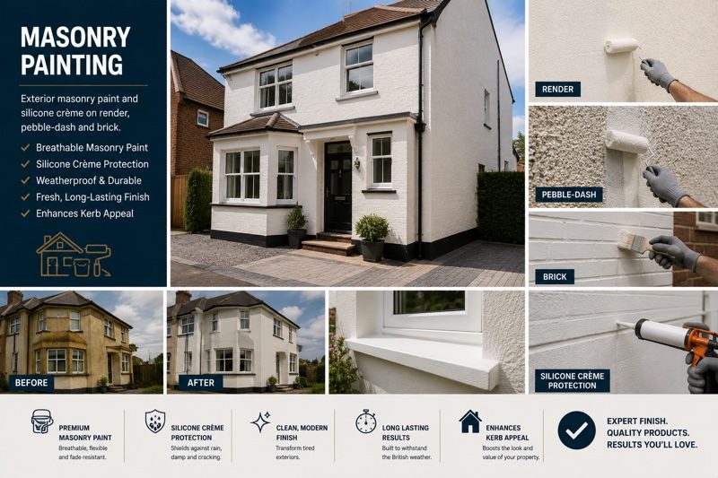 Masonry Painting in Chelmsford